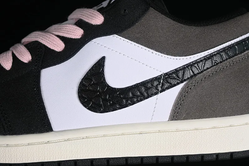 All categories Air Jordan Jordan series basketball shoes Air Jordan 1 Low Air Jordan 1 Low AJ1 Joe 1 Mocha burst pattern low-top cultural casual sneakers DZ4130-201